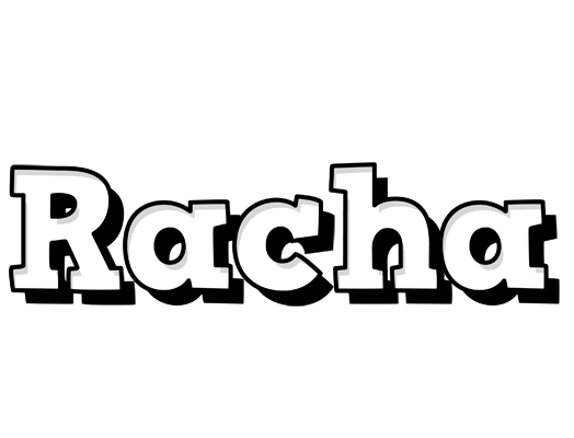 Racha snowing logo