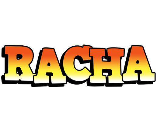 Racha sunset logo