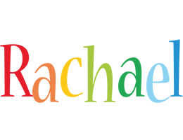 Rachael birthday logo