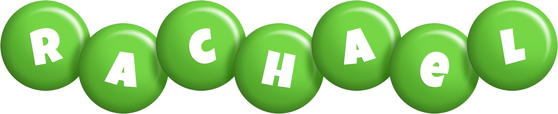 Rachael candy-green logo