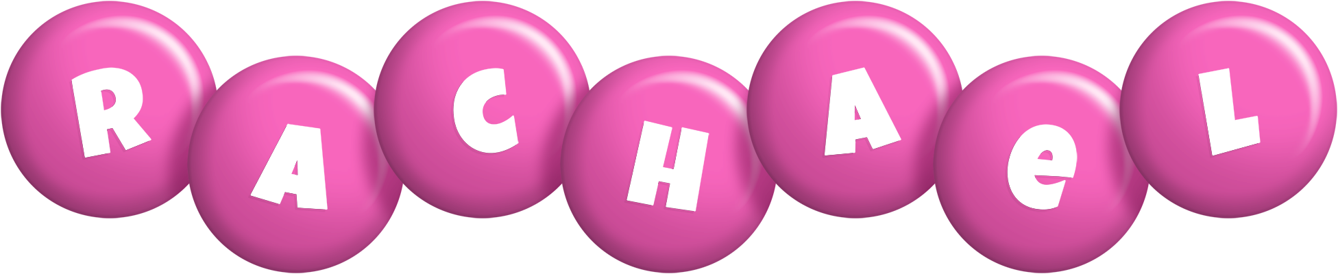 Rachael candy-pink logo