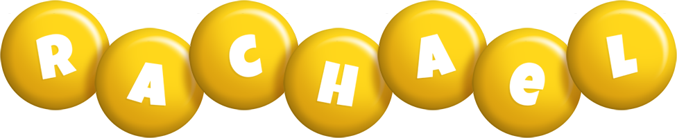 Rachael candy-yellow logo