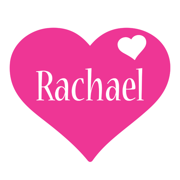 Rachael love-heart logo