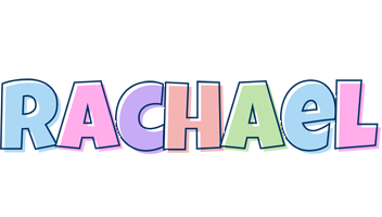 Rachael pastel logo
