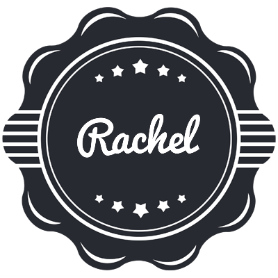 Rachel badge logo