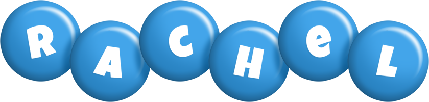 Rachel candy-blue logo