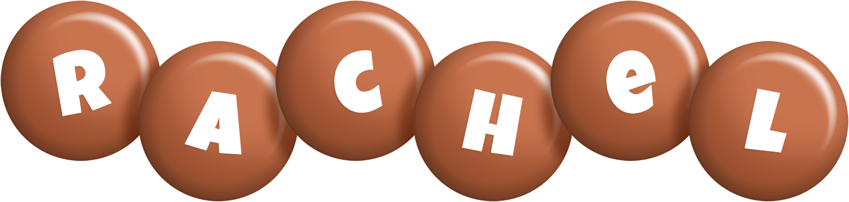 Rachel candy-brown logo