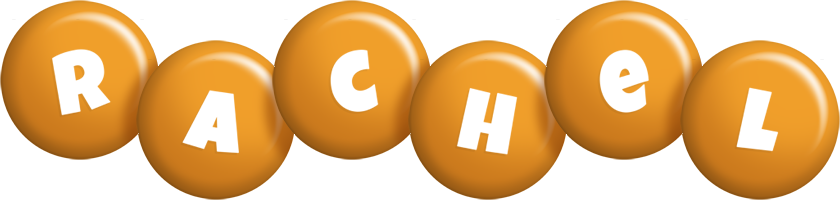 Rachel candy-orange logo