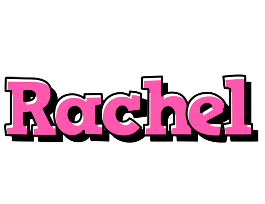 Rachel girlish logo