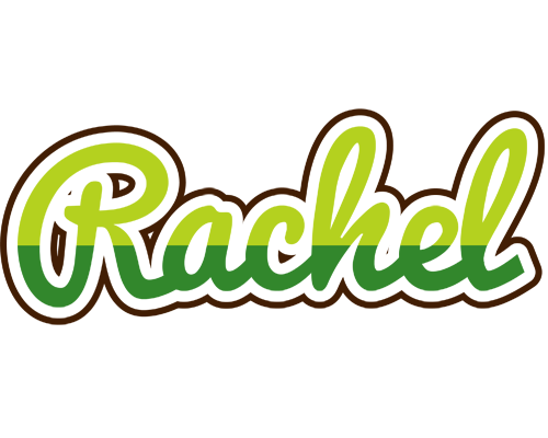 Rachel golfing logo