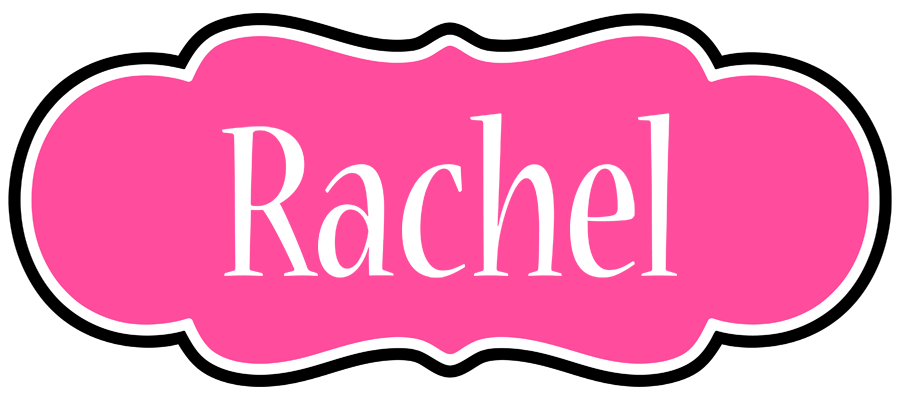 Rachel invitation logo