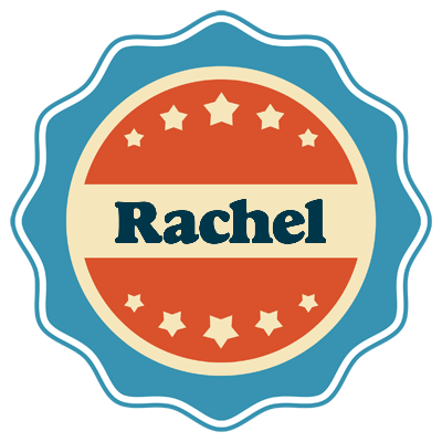 Rachel labels logo