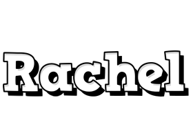 Rachel snowing logo