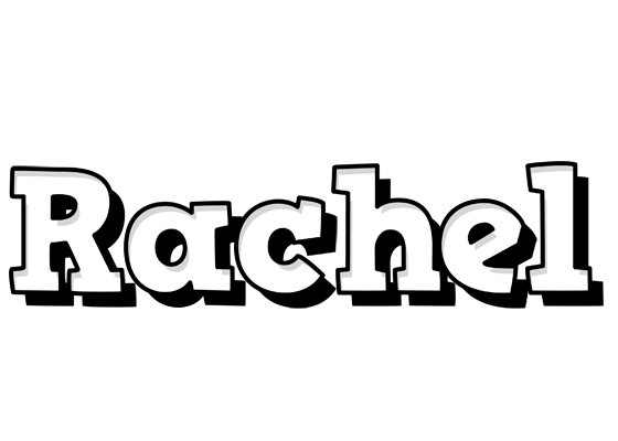 Rachel snowing logo