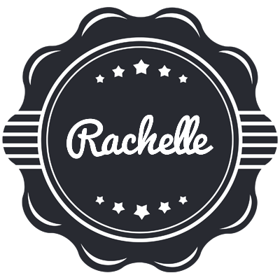 Rachelle badge logo
