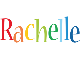 Rachelle birthday logo