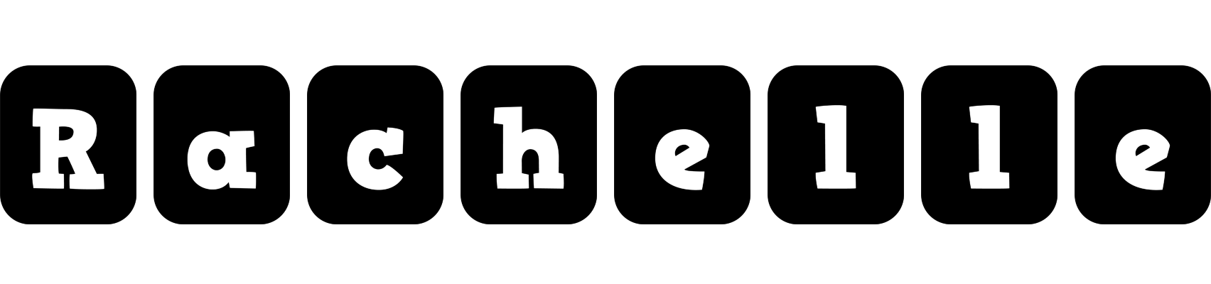 Rachelle box logo