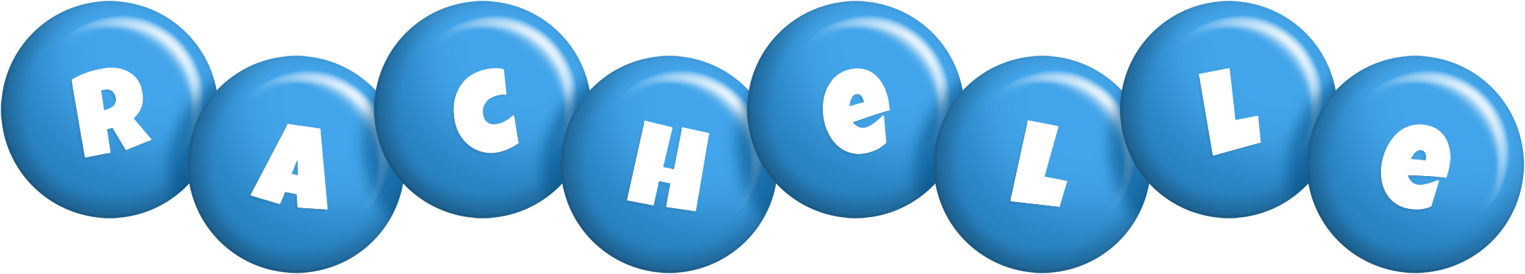 Rachelle candy-blue logo