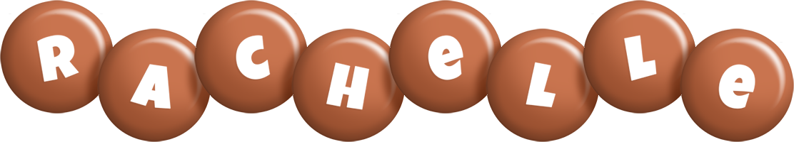 Rachelle candy-brown logo