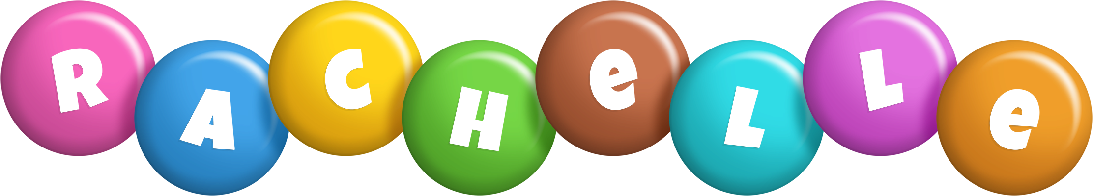 Rachelle candy logo