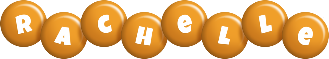 Rachelle candy-orange logo