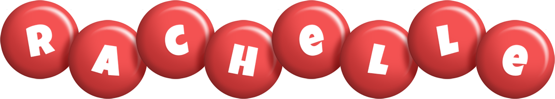 Rachelle candy-red logo