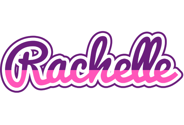 Rachelle cheerful logo