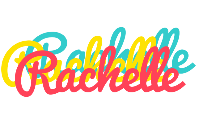 Rachelle disco logo