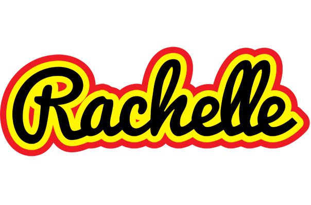 Rachelle flaming logo