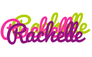 Rachelle flowers logo