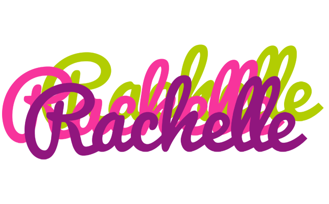 Rachelle flowers logo