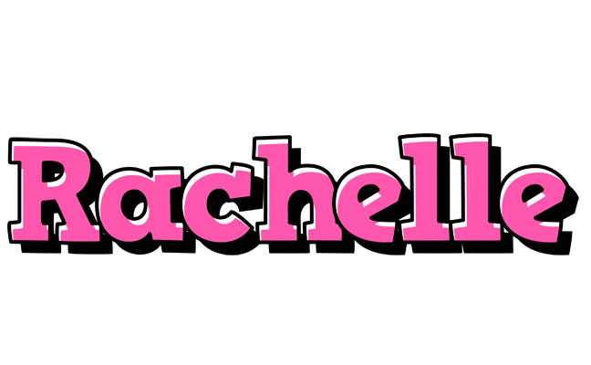 Rachelle girlish logo