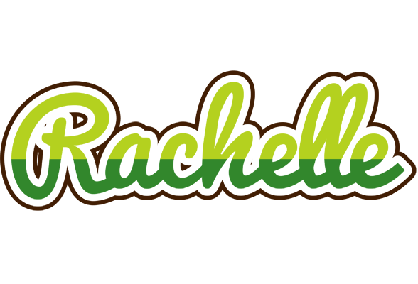Rachelle golfing logo