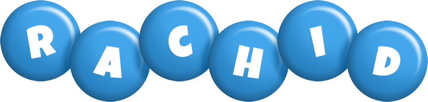 Rachid candy-blue logo