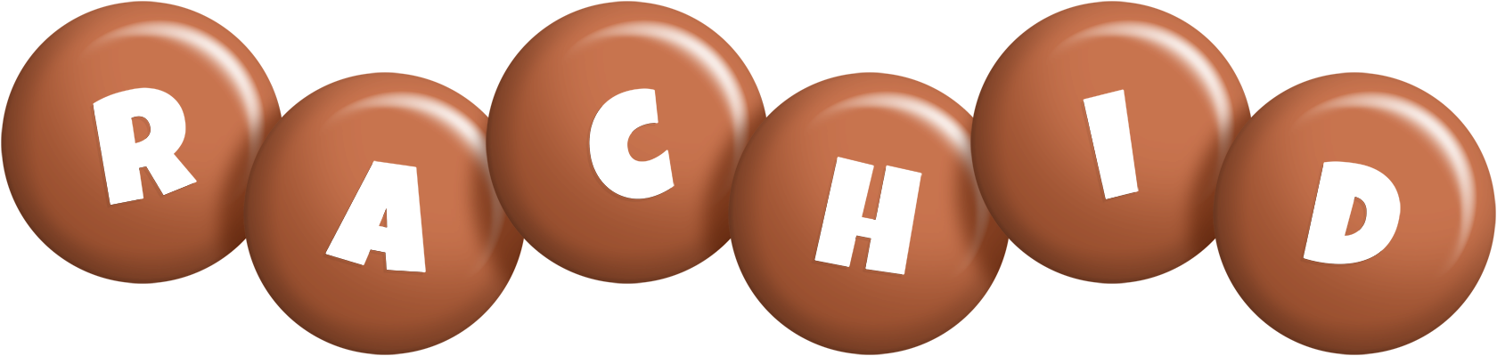Rachid candy-brown logo