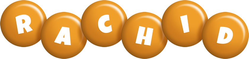 Rachid candy-orange logo
