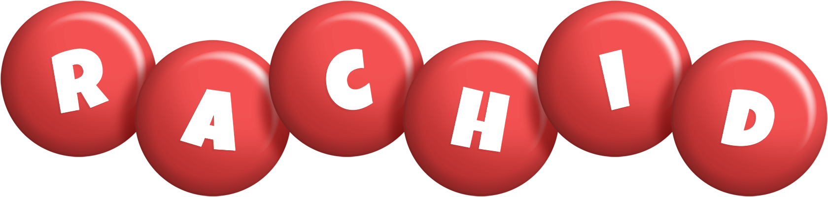 Rachid candy-red logo