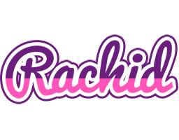Rachid cheerful logo