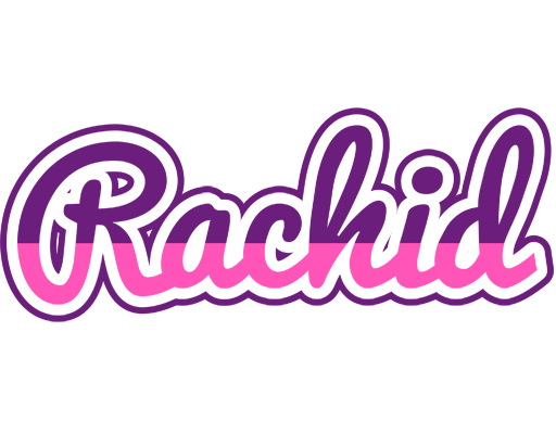 Rachid cheerful logo