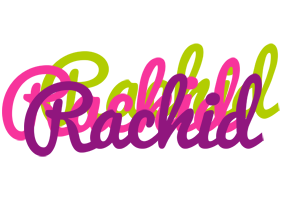 Rachid flowers logo