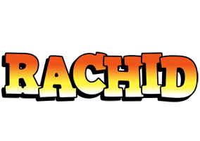 Rachid sunset logo