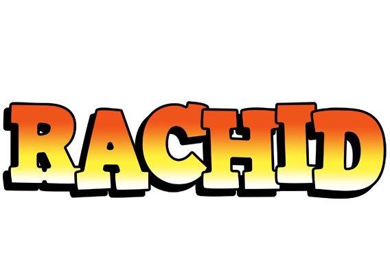 Rachid sunset logo