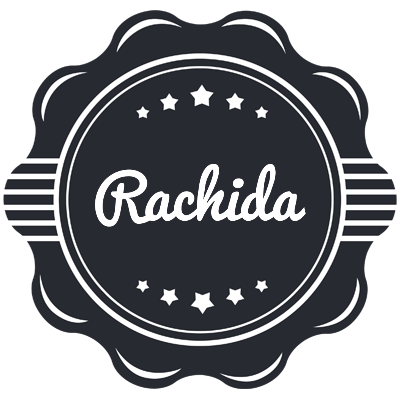 Rachida badge logo