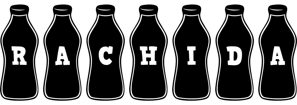 Rachida bottle logo