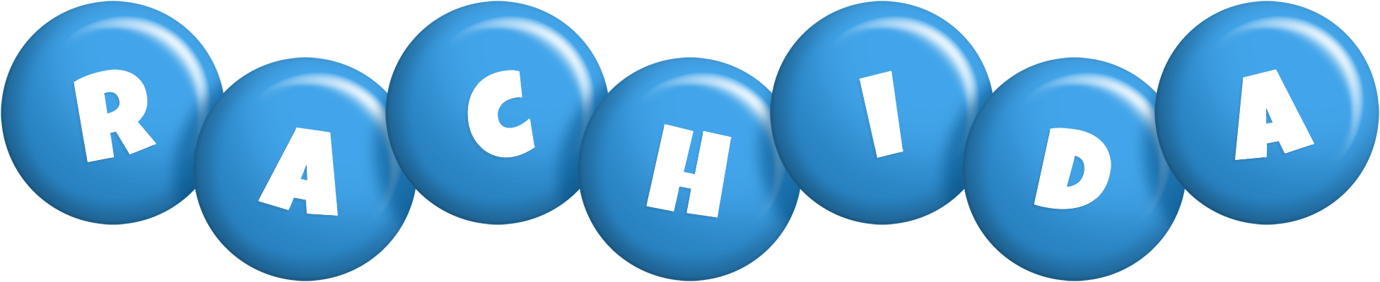Rachida candy-blue logo