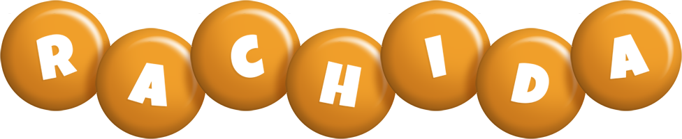 Rachida candy-orange logo