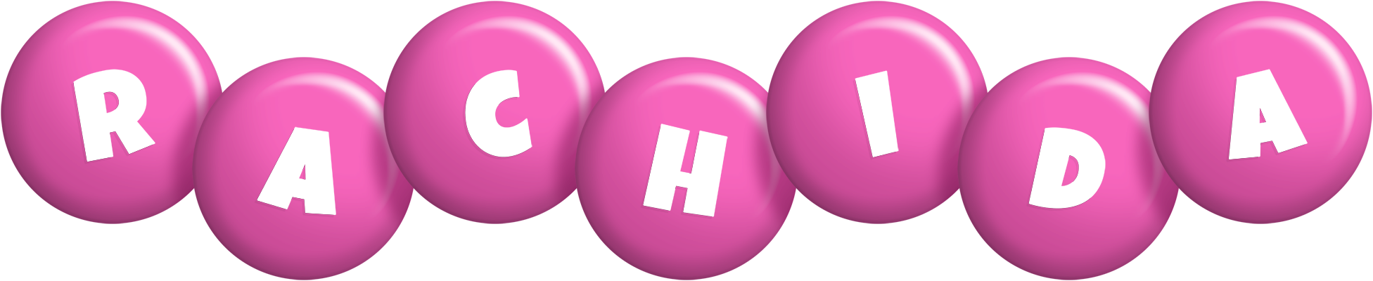 Rachida candy-pink logo