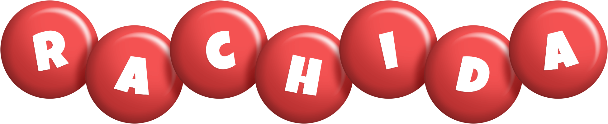 Rachida candy-red logo