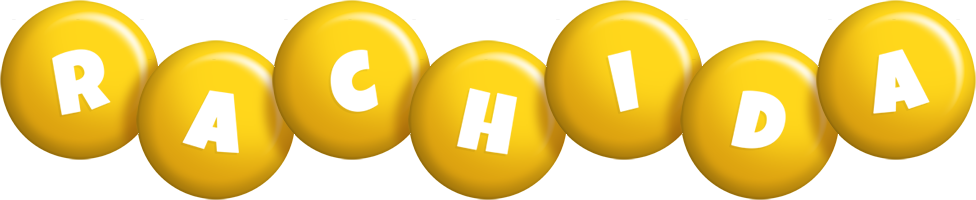 Rachida candy-yellow logo