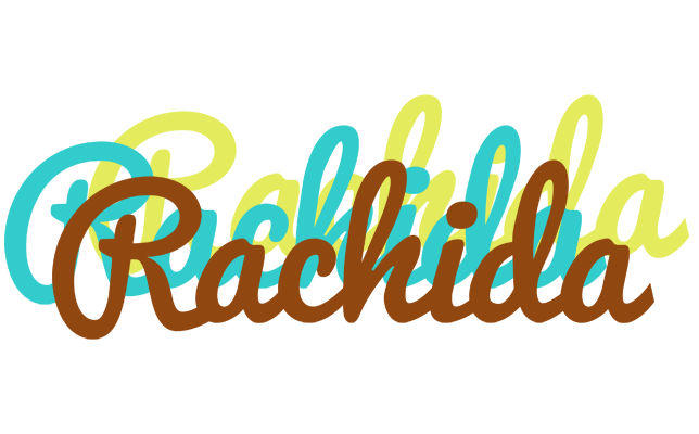 Rachida cupcake logo